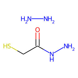 Mercaptoacethydrazide hydrazinium salt