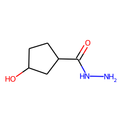 Cyclopentanecarboxylic acid, 3alpha-hydroxy-, hydrazide