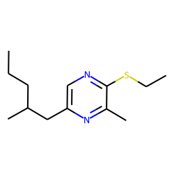 2-ethylthio-3-methyl-5-(2-methylpentyl)pyrazine
