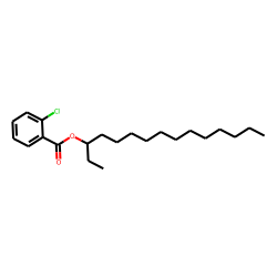 2-Chlorobenzoic acid, 3-pentadecyl ester