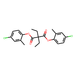 Diethylmalonic acid, di(4-chloro-2-methylphenyl) ester
