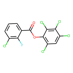 3-Chloro-2-fluorobenzoic acid, 2,3,4,6-tetrachlorophenyl ester