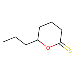 6-propyl-tetrahydropyran-2-thione