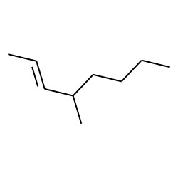 (E)-2-Octene, 4-methyl