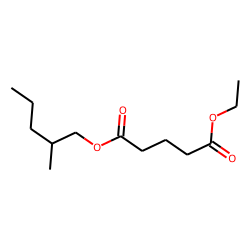 Glutaric acid, ethyl 2-methylpentyl ester