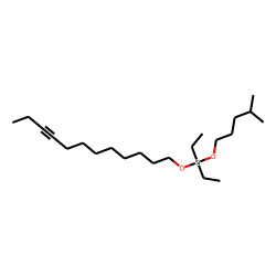 Silane, diethyl(dodec-9-ynyloxy)isohexyloxy-