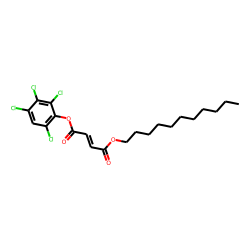 Fumaric acid, 2,3,4,6-tetrachlorophenyl undecyl ester