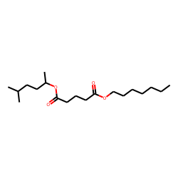 Glutaric acid, heptyl 5-methylhex-2-yl ester