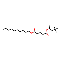 Glutaric acid, decyl 4,4-dimethylpent-2-yl ester