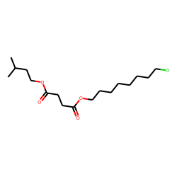 Succinic acid, 8-chlorooctyl 3-methylbutyl ester