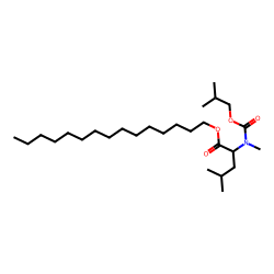 L-leucine, n-isobutoxycarbonyl-n-methyl-, pentadecyl ester