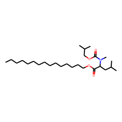 l-Leucine, N-isobutoxycarbonyl-N-methyl-, pentadecyl ester