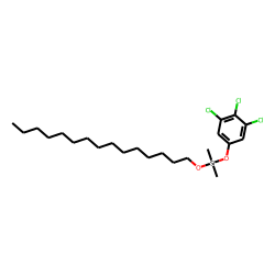 Silane, dimethyl(3,4,5-trichlorophenoxy)pentadecyloxy-