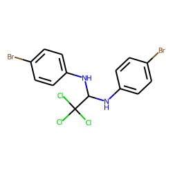 2,2,2-Trichloro-n,n'-bis(p-bromophenyl) ethylidene diamine