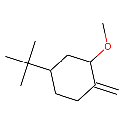 Cyclohexane,1-(1,1-dimethylethyl)-3-methoxy-4-methylene-trans-