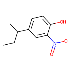 Phenol, 4-(1-methylpropyl)-2-nitro