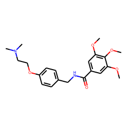 Benzamide, N-[[4-[2-(dimethylamino)ethoxy]phenyl]methyl]-3,4,5-trimethoxy-