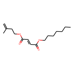 Fumaric acid, heptyl 3-methylbut-3-enyl ester