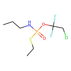 O-(2-Chloro-1,1-difluoroethyl)-N-propylamidoethanethionophosphonate