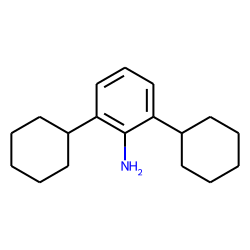 Aniline, 2,6-dicyclohexyl-