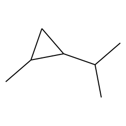 trans-1-Methyl-2-isopropylcyclopropane