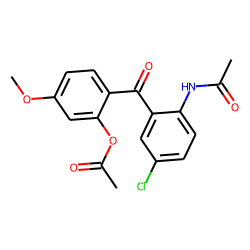 Nordazepam M (hydroxymethoxy-), hydrolysis, acetylated