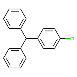Triphenylmethane, 4-chloro