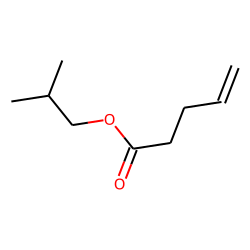 4-Pentenoic 2-methylpropyl ester