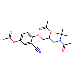 Bunitrolol hydroxy, acetylated