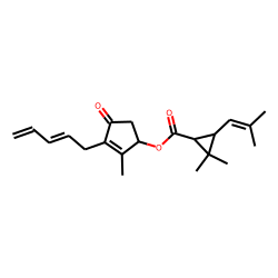 Cyclopropanecarboxylic acid, 2,2-dimethyl-3-(2-methyl-1-propenyl)-, 2-methyl-4-oxo-3-(2,4-pentadienyl)-2-cyclopenten-1-yl ester, [1R-[1«alpha»[S*(Z)],3«beta»]]-