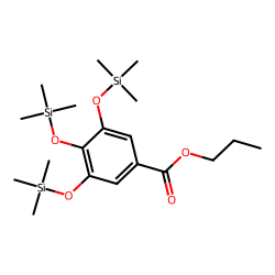 Propyl 3,4,5-tris(trimethylsilyloxy)benzoate