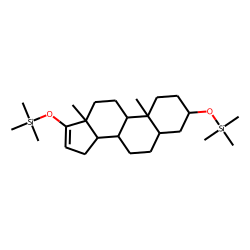 3A-Hydroxy-5A-androstan-17-one, enol, bis-TMS