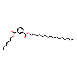 Isophthalic acid, cis-hex-3-enyl hexadecyl ester