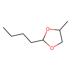 1,3-Dioxolane, 2-butyl-4-methyl-