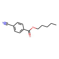 4-Cyanobenzoic acid, pentyl ester