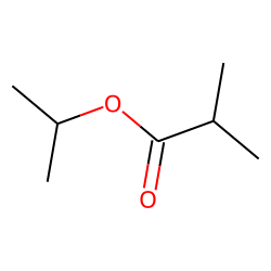 Propanoic acid, 2-methyl-, 1-methylethyl ester