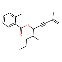 o-Toluic acid, 2,6-dimethylnon-1-en-3-yn-5-yl ester