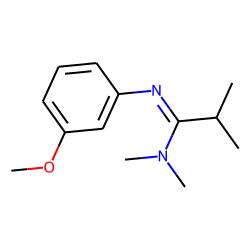 N,N-Dimethyl-N'-(3-methoxyphenyl)-isobutyramidine