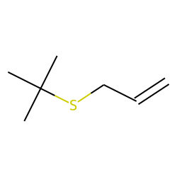 3-((1,1-Dimethylethyl)-thio)-1-propene