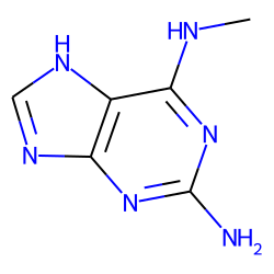 Purine, 2-amino-6-methylamino-