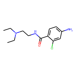 N-(beta-diethylaminoethyl)-2-chloro-4-aminobenzamide