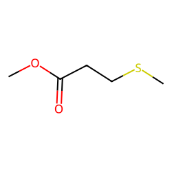 Propanoic acid, 3-(methylthio)-, methyl ester