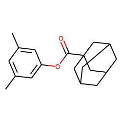 1-Adamantanecarboxylic acid, 3,5-dimethylphenyl ester