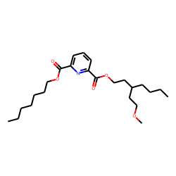 2,6-Pyridinedicarboxylic acid, heptyl 3-(2-methoxyethyl)heptyl ester