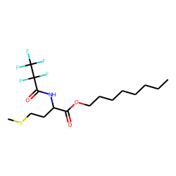 l-Methionine, n-pentafluoropropionyl-, octyl ester