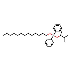 Silane, diphenyl(3-methylbut-2-yloxy)tridecyloxy-