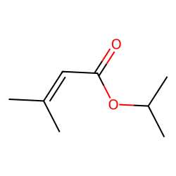 3-METHYL,2-BUTENOIC ACID,ISOPROPYL ESTER