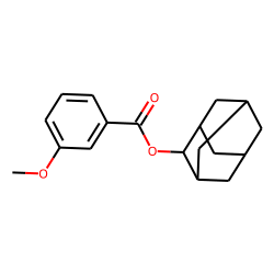 m-Anisic acid, 2-adamantyl ester