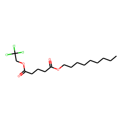 Glutaric acid, nonyl 2,2,2-trichloroethyl ester
