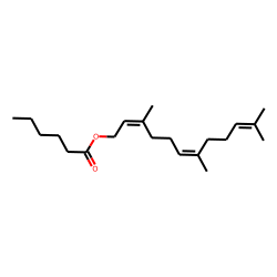 Farnesyl hexanoate, (E,E)-